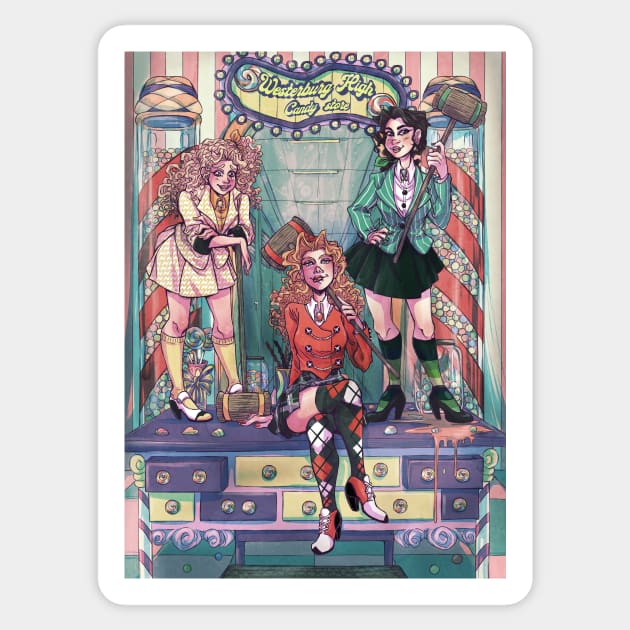 Candy Store - Heathers Sticker by Mordred's Crown